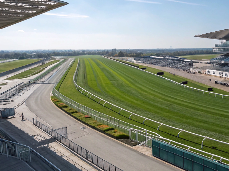 阪神競馬場の芝1400mスプリントコースイメージ画像