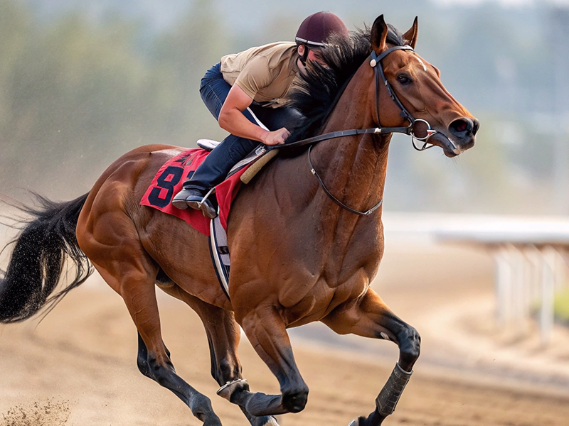 フォーエバーヤングのダートレース走行シーンのイメージ画像