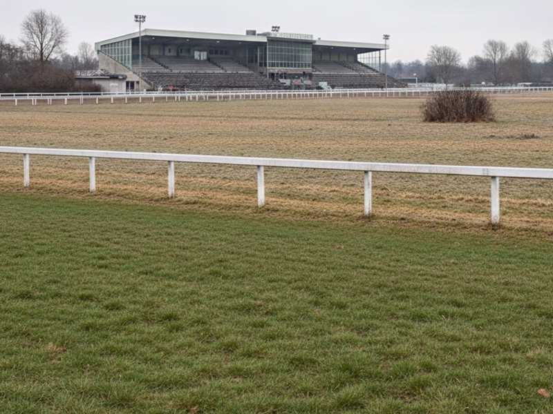 冬の中山競馬場芝コースのイメージ画像
