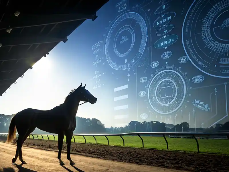  競馬で血統が活きる場面と活きにくい場面の比較イメージ