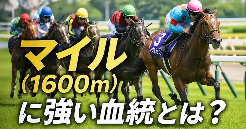 マイル1600mに強い血統系統と種牡馬の特徴 - 血統解説: 競馬マイル（1600m）に強い血統の特徴｜最強種牡馬を解説