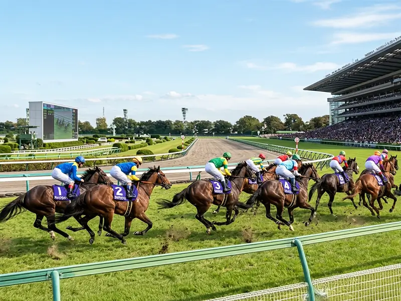日本ダービー2026 東京競馬場でサラブレッドが疾走するシーン