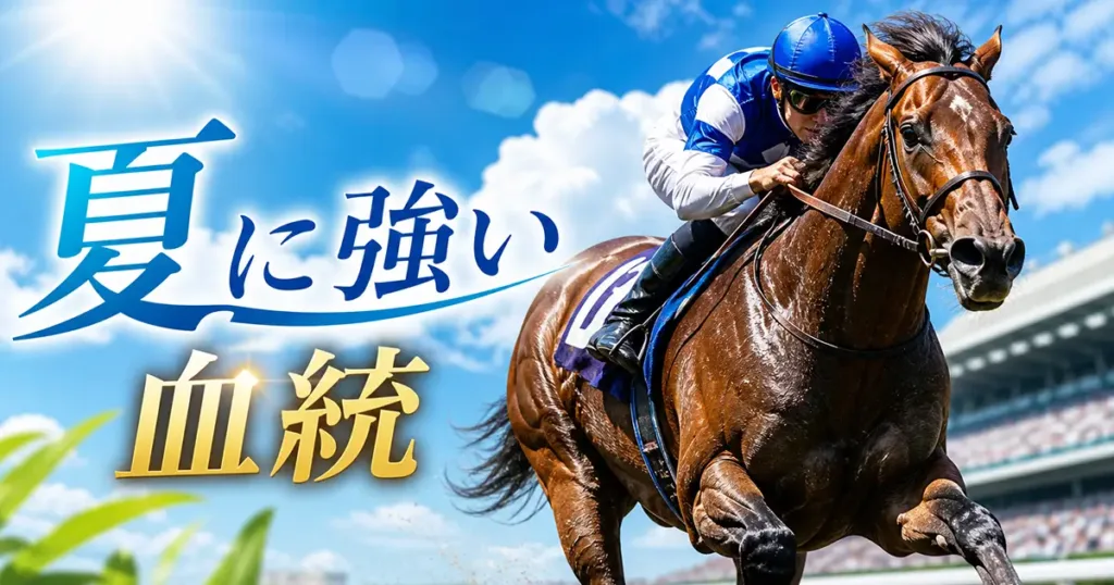 夏に強い競走馬の血統分析 - 血統解説: 夏に強い血統とは？競馬で夏競馬を制する種牡馬データ解説
